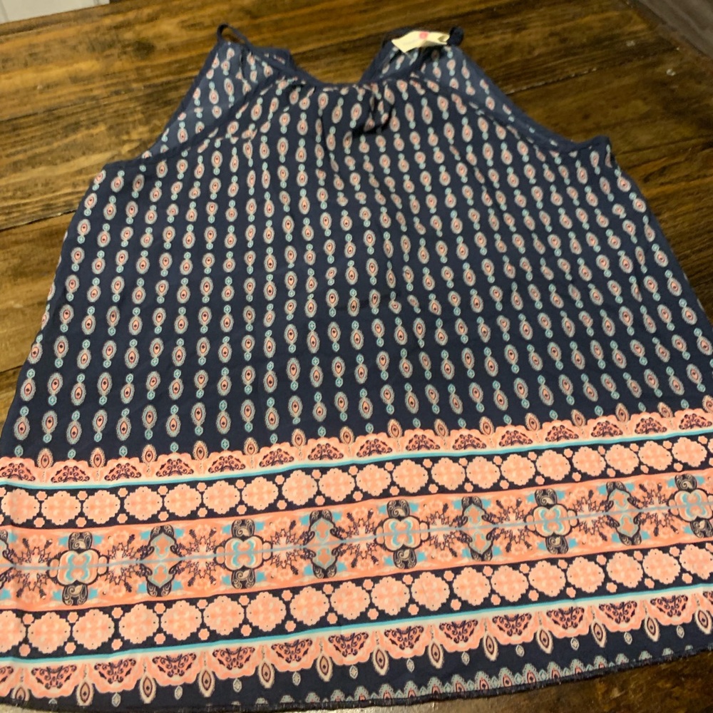 Navy dress Tank top